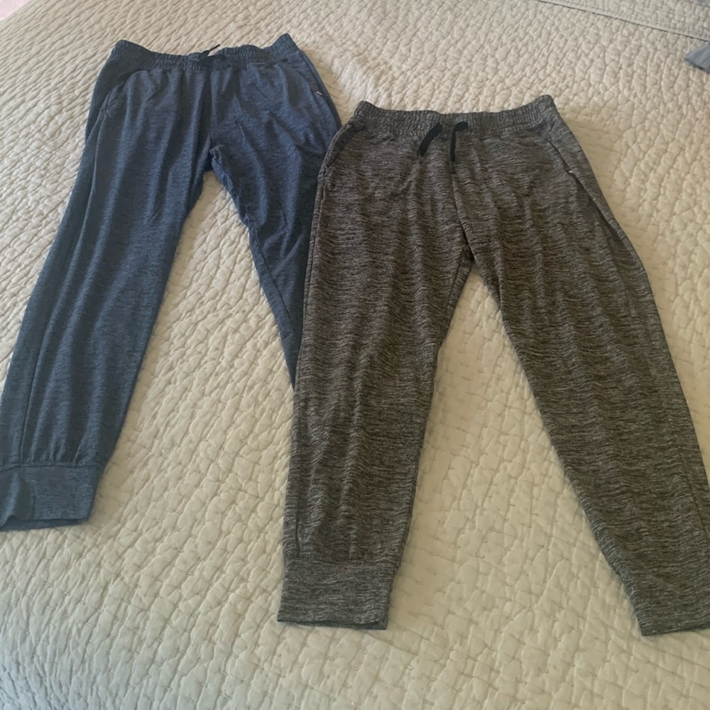 Lot of 2 abercrombie kids air knit joggers - Size 11/12